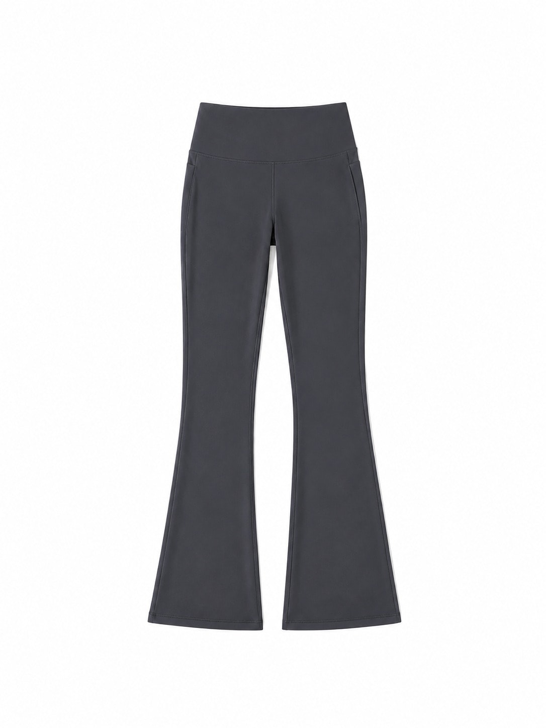 Bootcut Leggings Grey — AÉRIA 부츠컷 레깅스 상품 사진