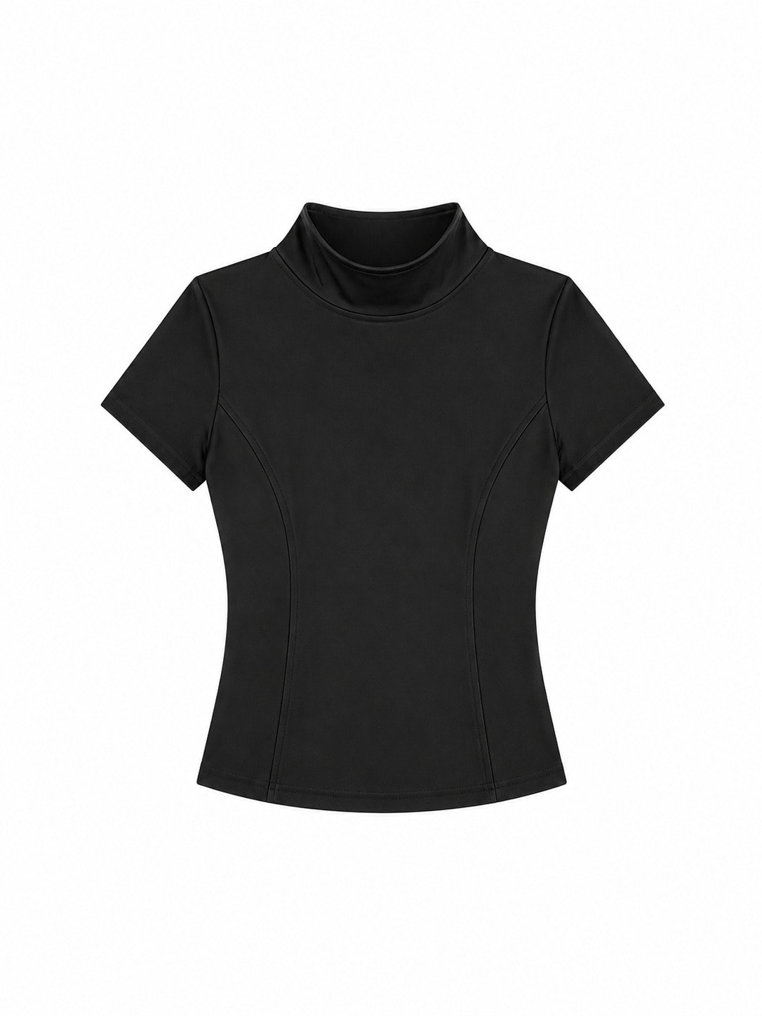 AIR ZIP-UP BLACK — AÉRIA 집업 상품 사진